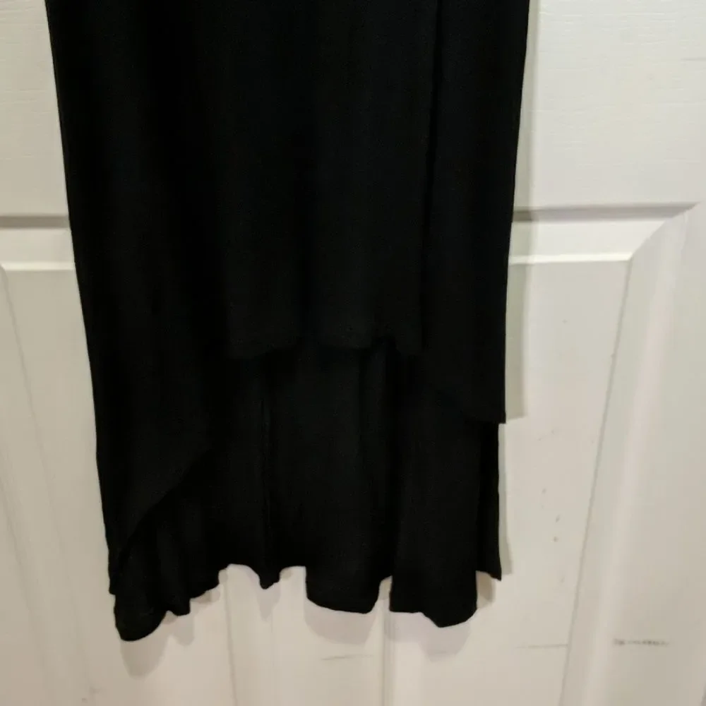 Spense black high low dress Sz. L